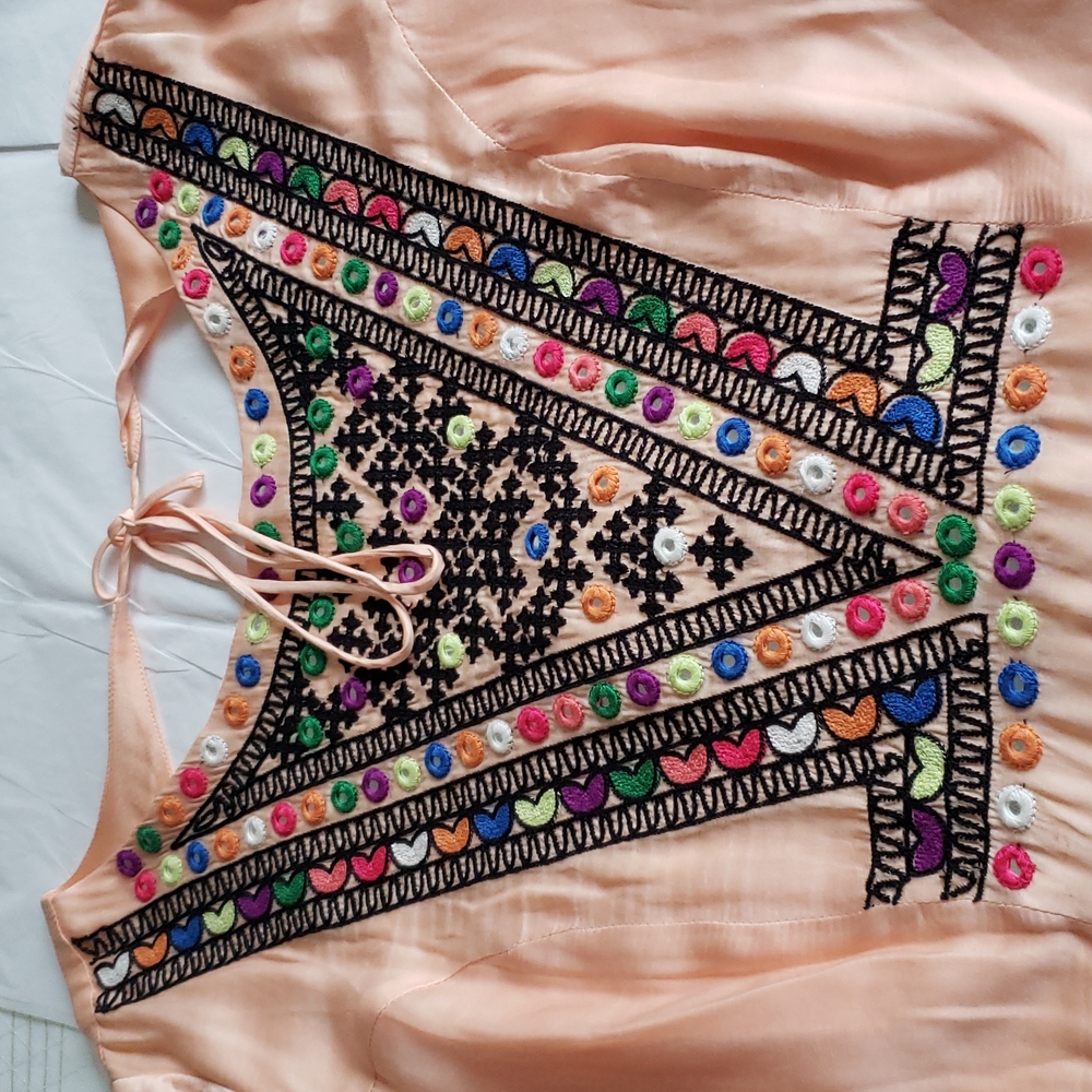 MAJORELLE new Dress Embroidered Mirrored Luxe SEXY Women's XL - Picture 12 of 17